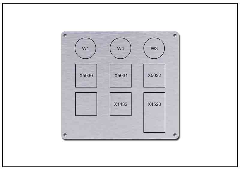 鋁合金金屬銘牌標牌